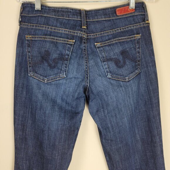 AG Adriano Goldschmied The Jessie Curvy Bootcut Jeans Dark Wash - Picture 9 of 15